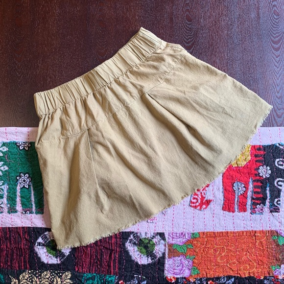 Free People Mariposa Women’s Mini Skirt - double front pockets, EUC Small - Picture 5 of 11